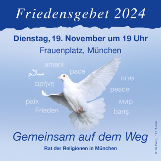 Rat der Religionen in München: Friedensgebet 2024